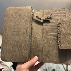 All Saints Beige Wallet